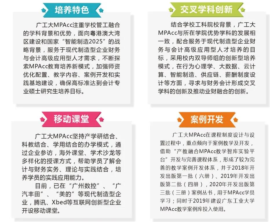 2021MPAcc招生簡章:廣東工業(yè)大學(xué)2021年MPAcc招生簡章
